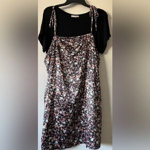 Beautiful black floral dress